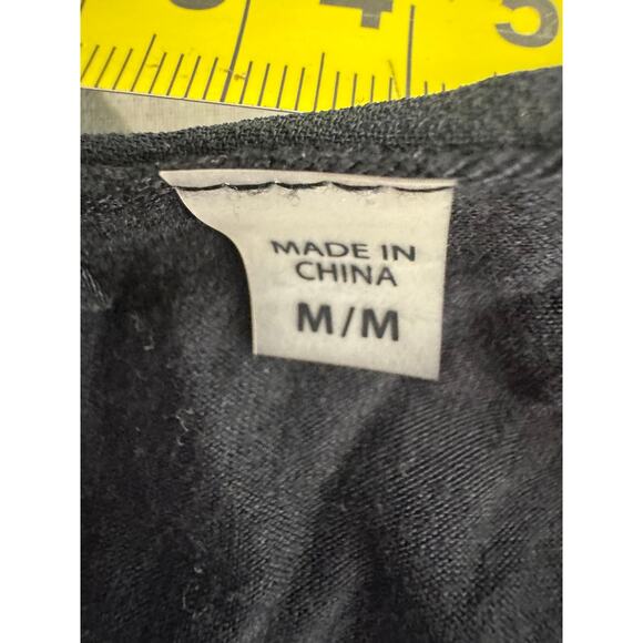 BLACK TAPE Sheer Black High-Low Long Sleeve Tunic Blouse | Size M - Picture 5 of 10